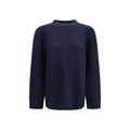 Prada Blauer Wollpullover Oves Aries