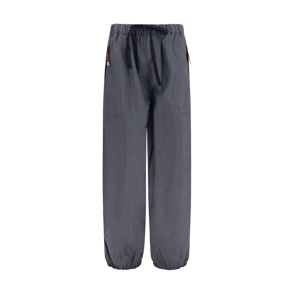 Prada Graue Hose aus Ovis Aries Wolle