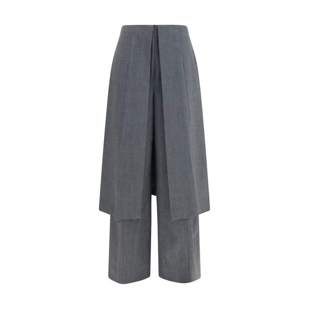 The Latest Graue Polyester-Anzughose