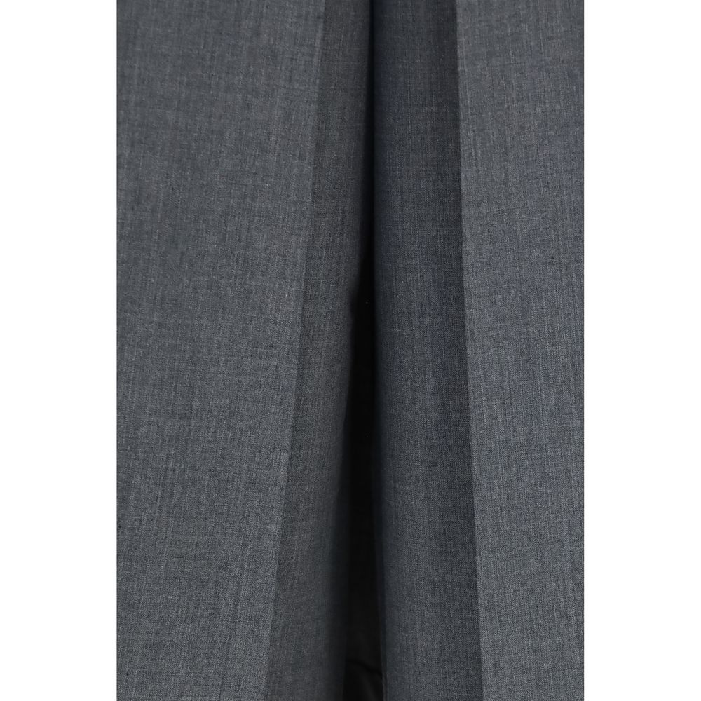 The Latest Graue Polyester-Anzughose