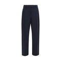 The Latest Blaue Zigarettenhose aus Polyester