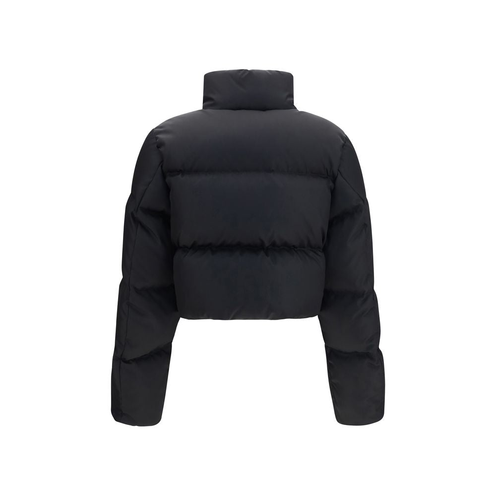 Prada Schwarze Daunenjacke aus Gänsedaunen, durchgehend