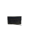 Balenciaga Schwarze Kalbsleder Bos Taurus Clutch Bag
