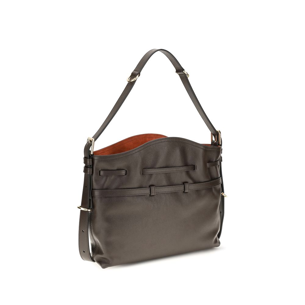 Givenchy Braune Kalbsleder Bos Taurus Bucket Bag