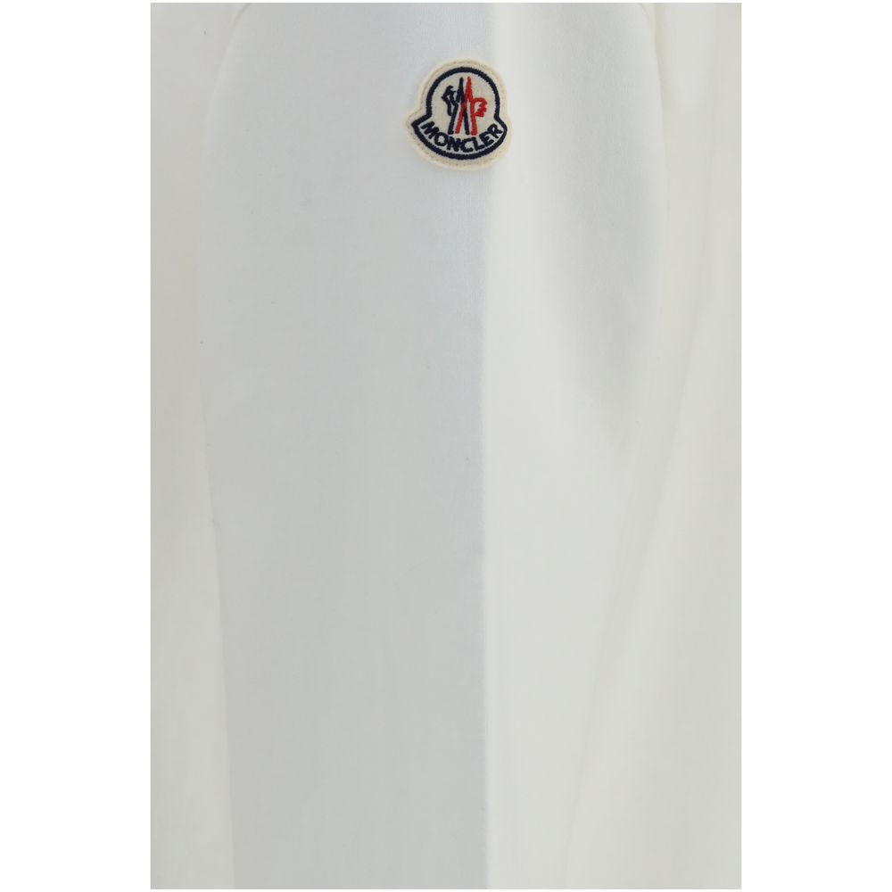 Moncler Weißes Baumwoll-Sweatshirt