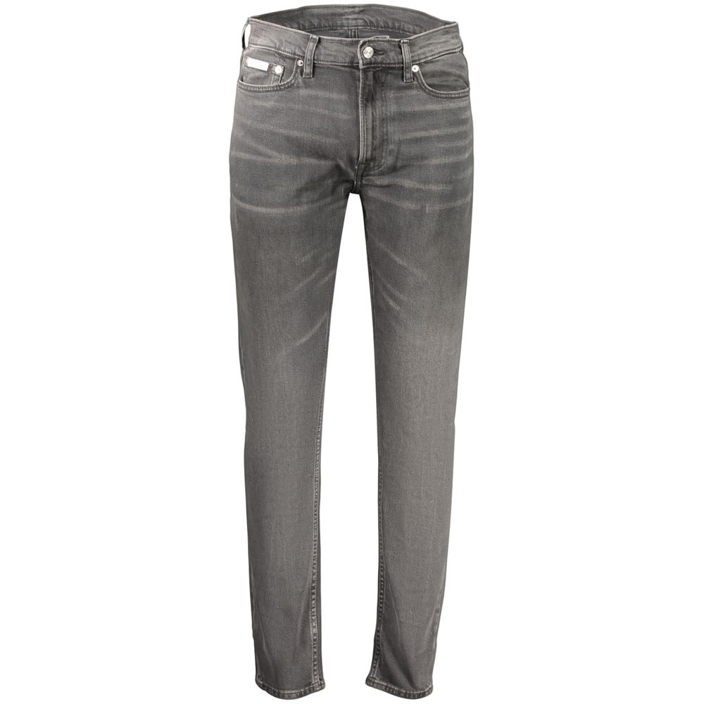 Calvin Klein Schwarze Herrenjeans aus Baumwolle
