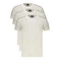 Norway 1963 Bianco Baumwoll-T-Shirt für Herren