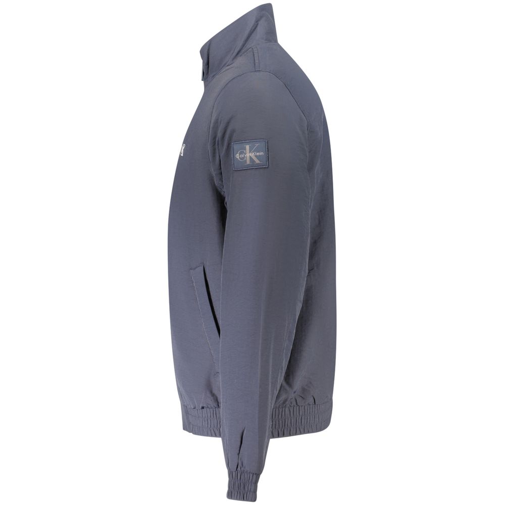 Calvin Klein Blaue Herrenjacke aus Polyamid