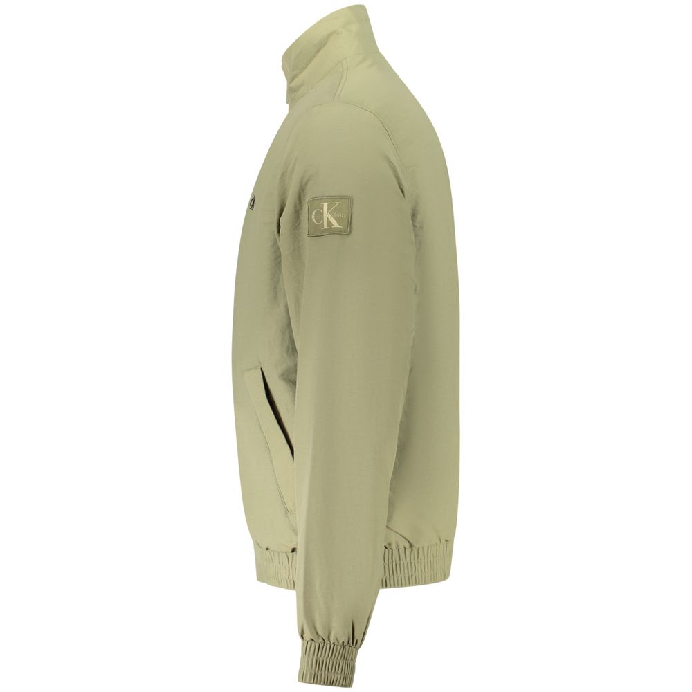 Calvin Klein Verde Poliammide Herrenjacke