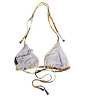 Dolce & Gabbana Bikini-Oberteil mit Neckholder und Blumenprint in Multicolor