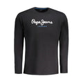 Pepe Jeans Schwarzes Baumwoll-T-Shirt für Herren