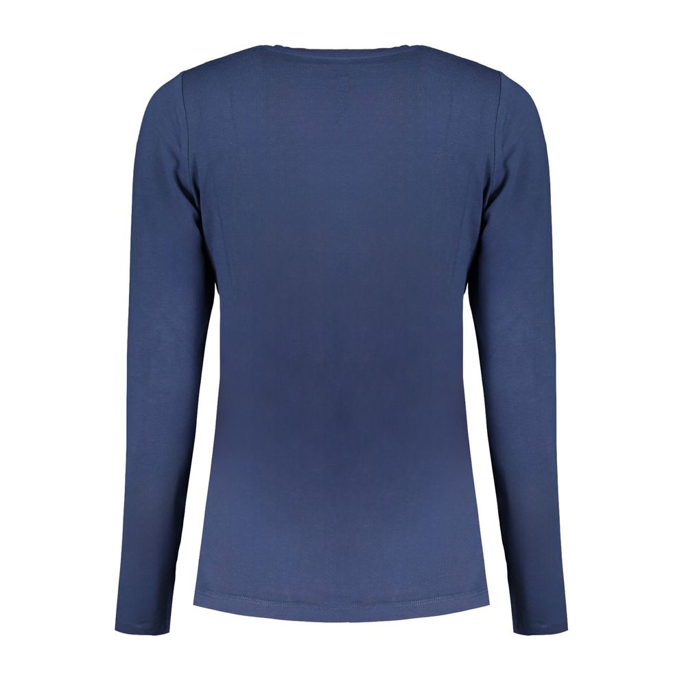 Pepe Jeans Blaues Baumwoll-T-Shirt für Damen