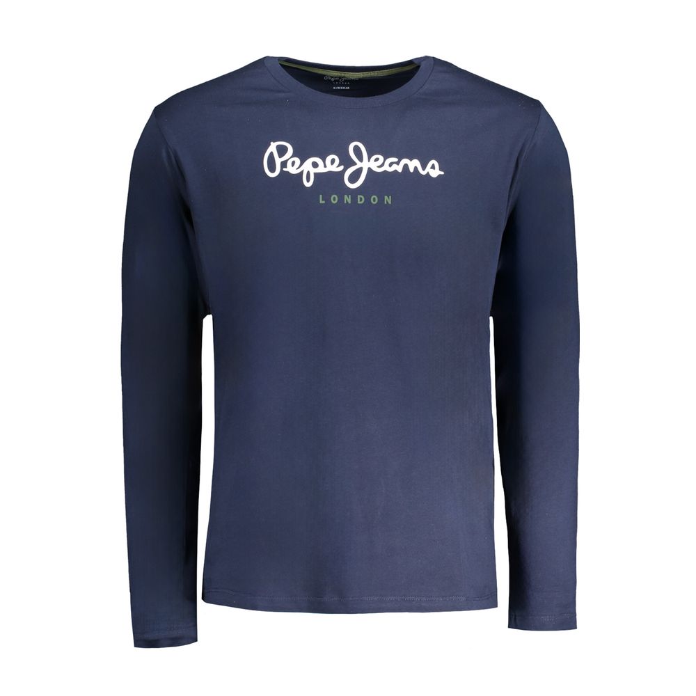 Pepe Jeans Blu Baumwoll-T-Shirt für Herren