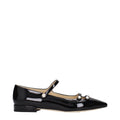 Jimmy Choo Schwarze Ballerinas aus Leder