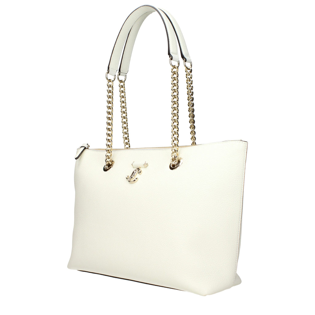 Jimmy Choo Weiße Leder Schultertasche