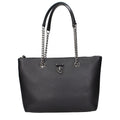 Jimmy Choo Schwarze Leder Umhängetasche