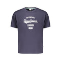 Pepe Jeans Blaues Baumwoll-T-Shirt für Herren