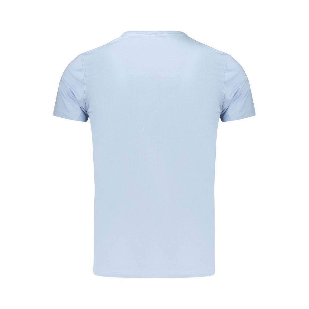 Pepe Jeans Azzurro Baumwoll-T-Shirt für Herren