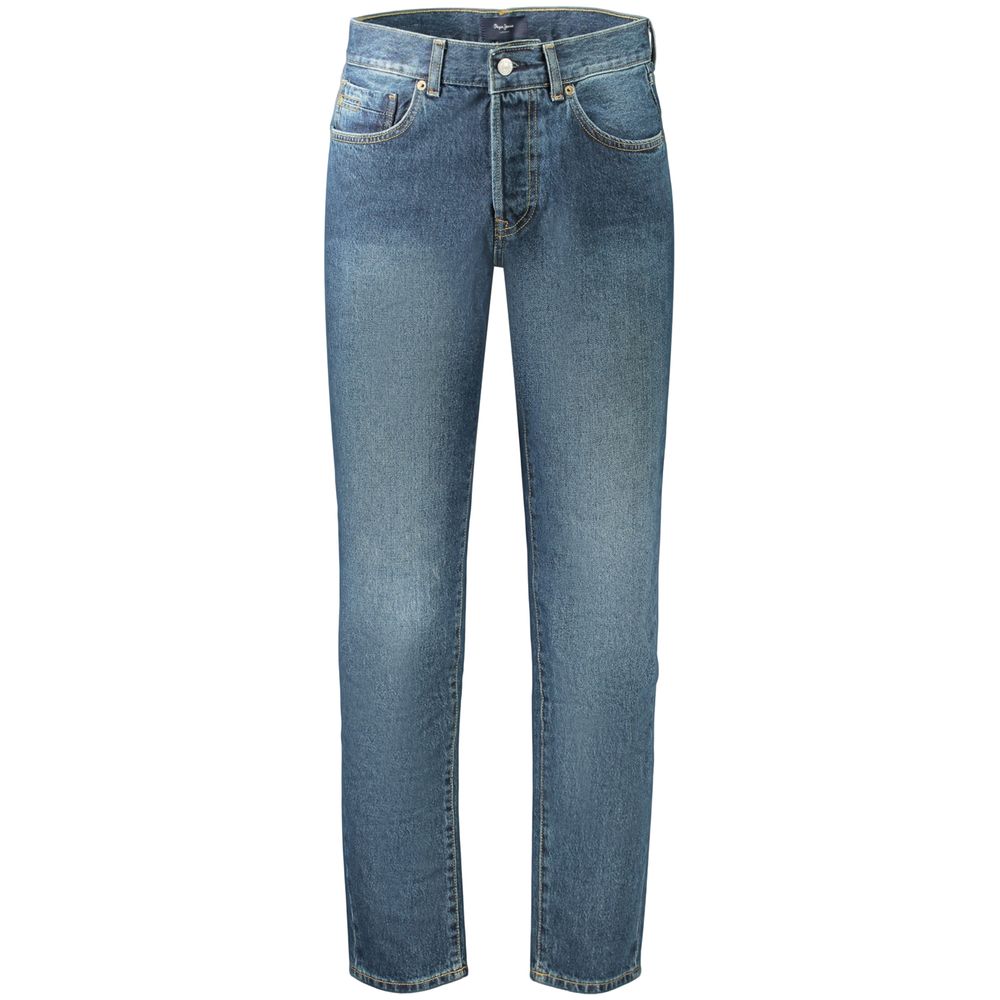 Pepe Jeans Blaue Baumwolljeans aus Denim