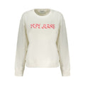 Pepe Jeans Weißes Baumwoll-Sweatshirt für Damen
