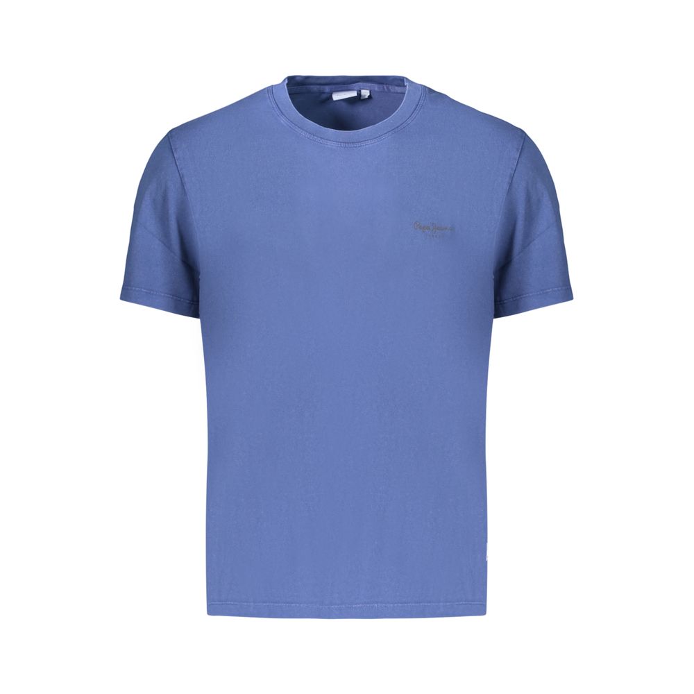 Pepe Jeans Blaues Baumwoll-T-Shirt für Herren