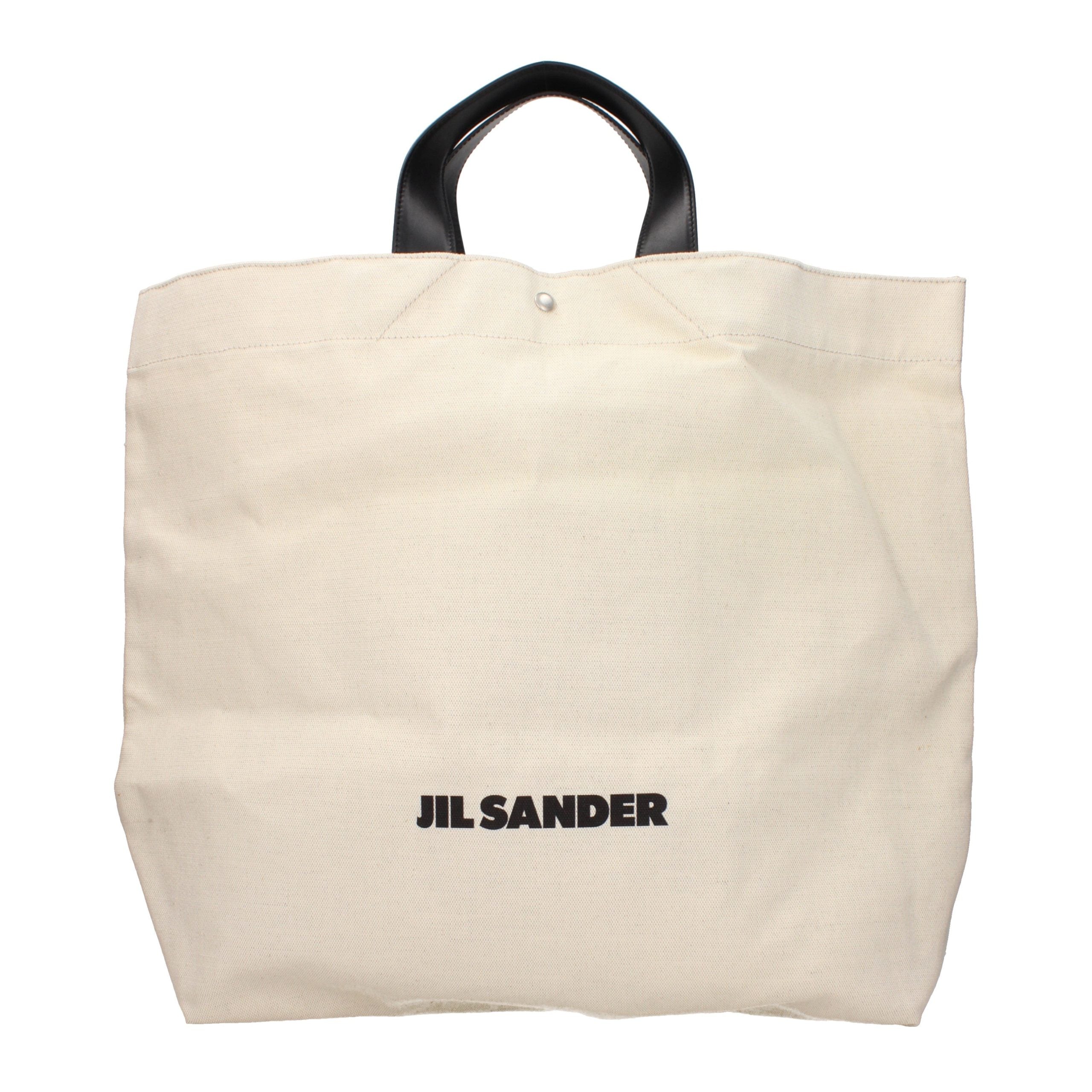 Jil Sander Beige Stoff-Handtasche
