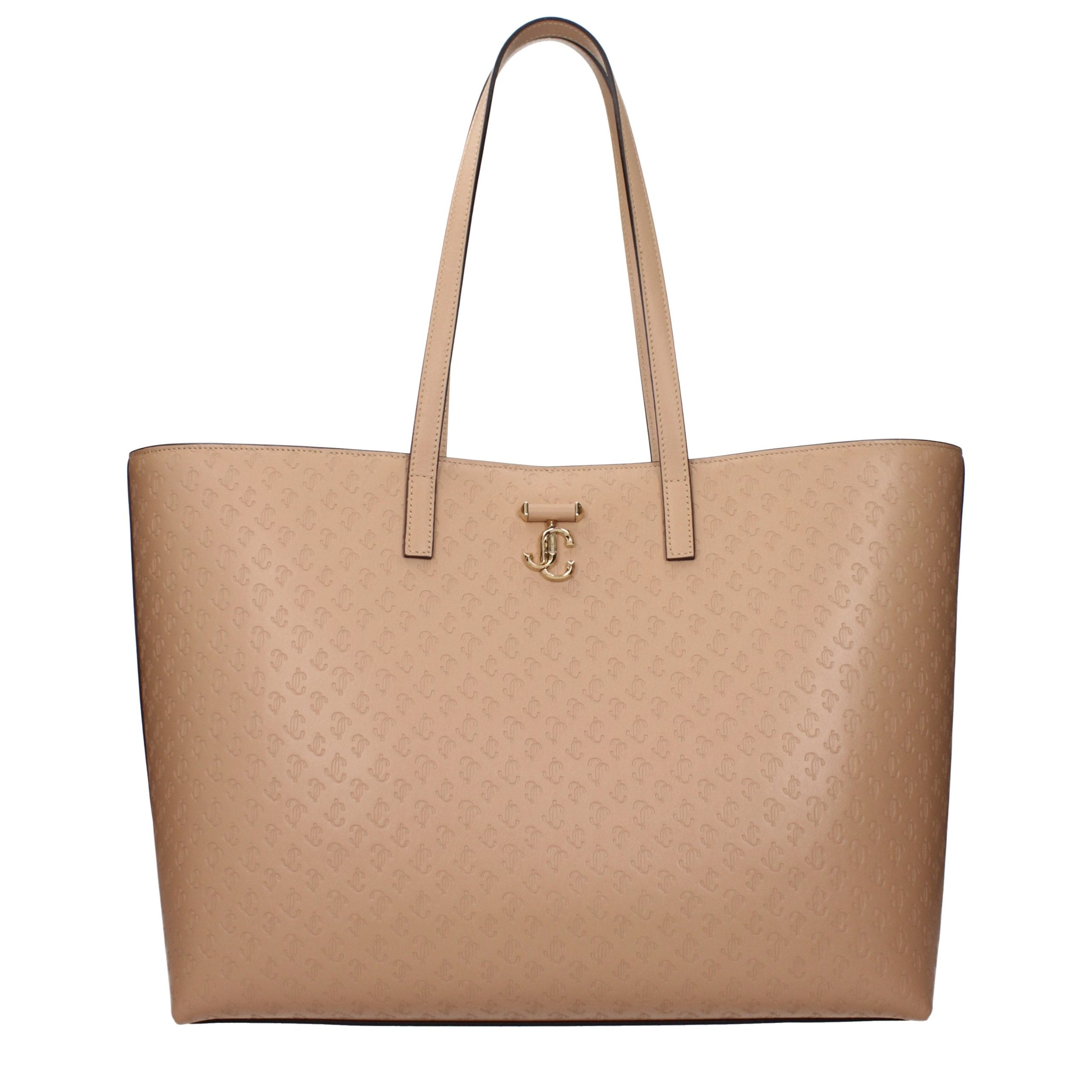 Jimmy Choo Braune Leder Schultertasche