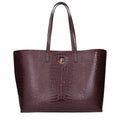 Jimmy Choo Rote Leder Schultertasche
