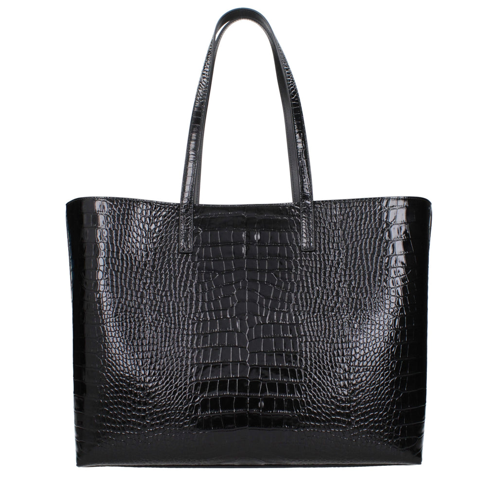 Jimmy Choo Schwarze Leder Umhängetasche