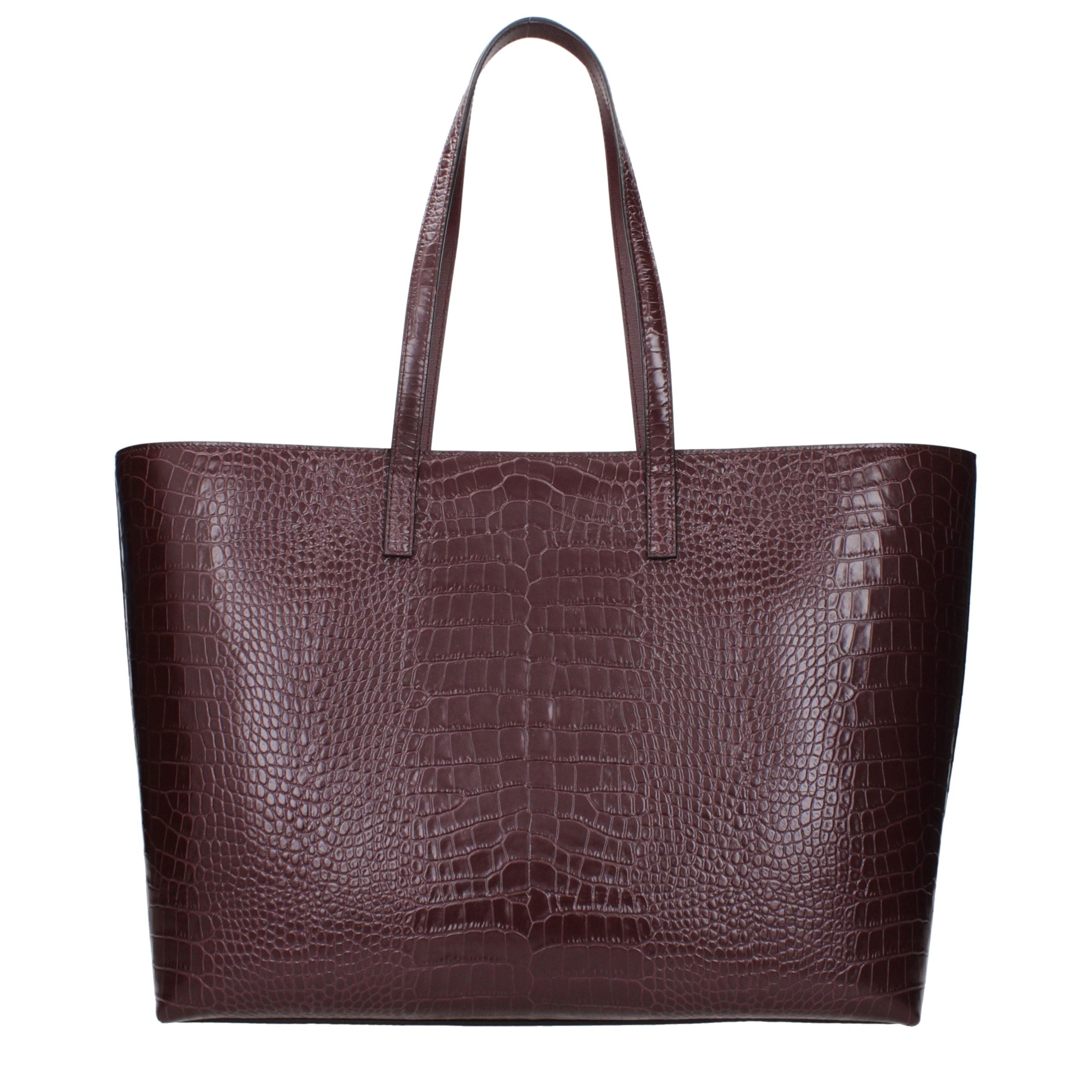 Jimmy Choo Rote Leder Schultertasche