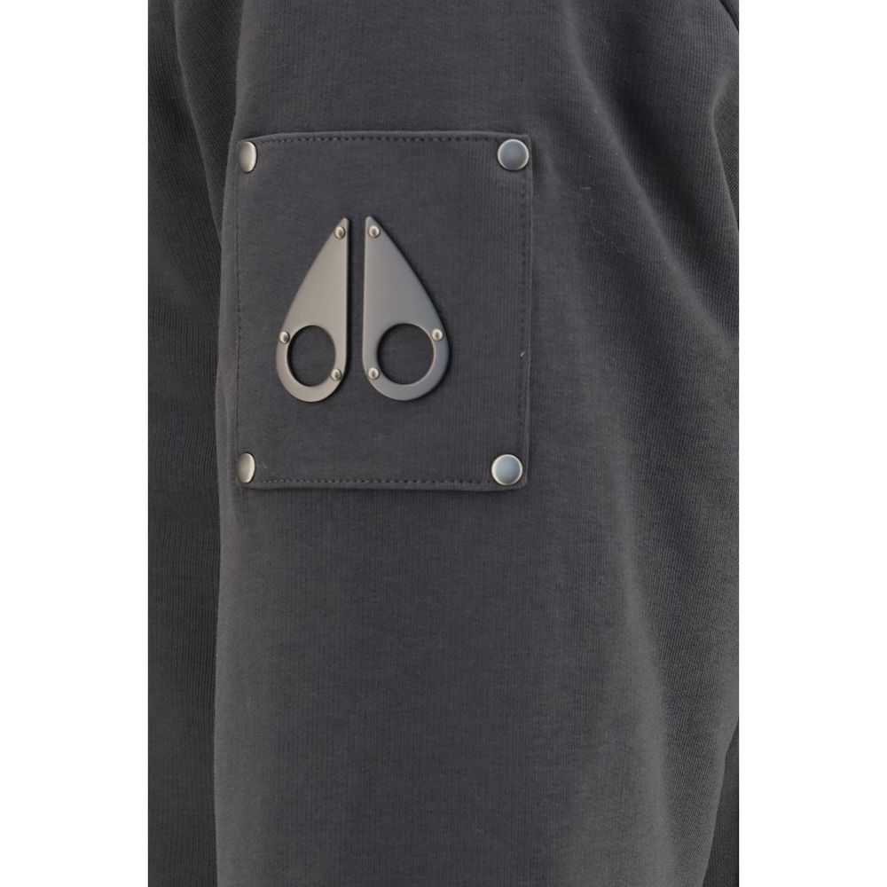 Moose Knuckles Graues Polyester-Sweatshirt