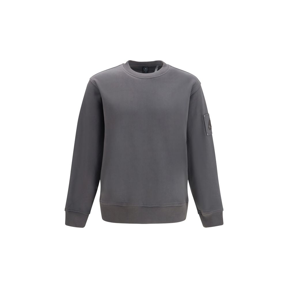 Moose Knuckles Grauer Baumwollpullover