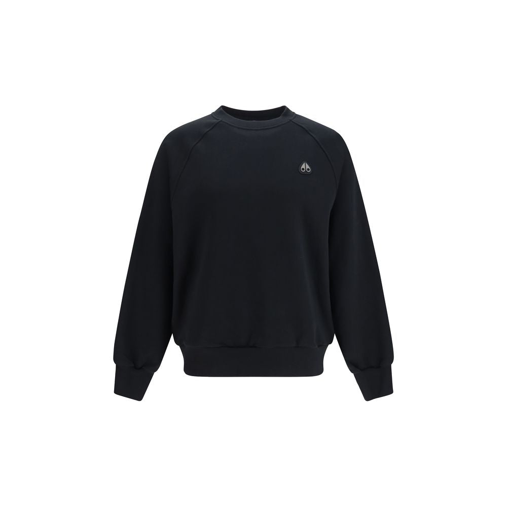 Moose Knuckles Schwarzer Polyester-Sweatshirt