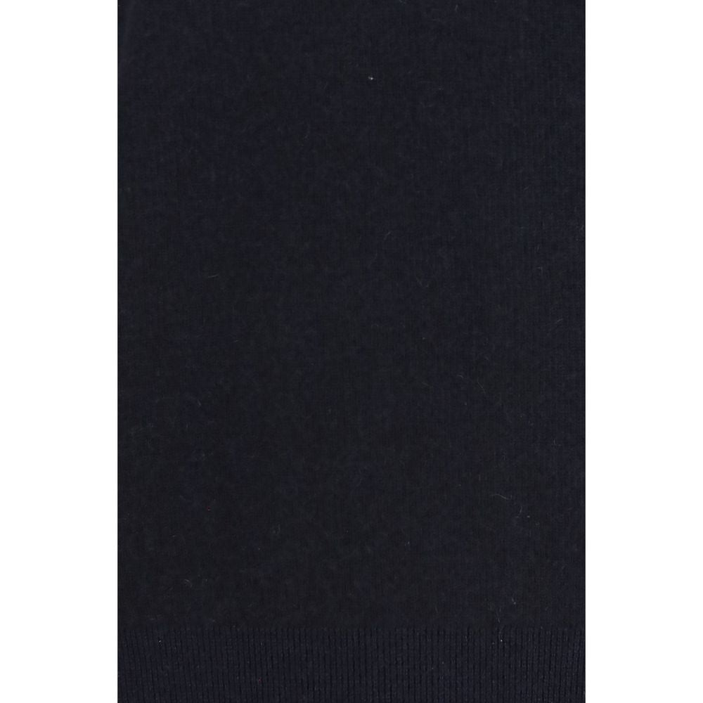 Brioni Blauer Kaschmir-Rollkragenpullover
