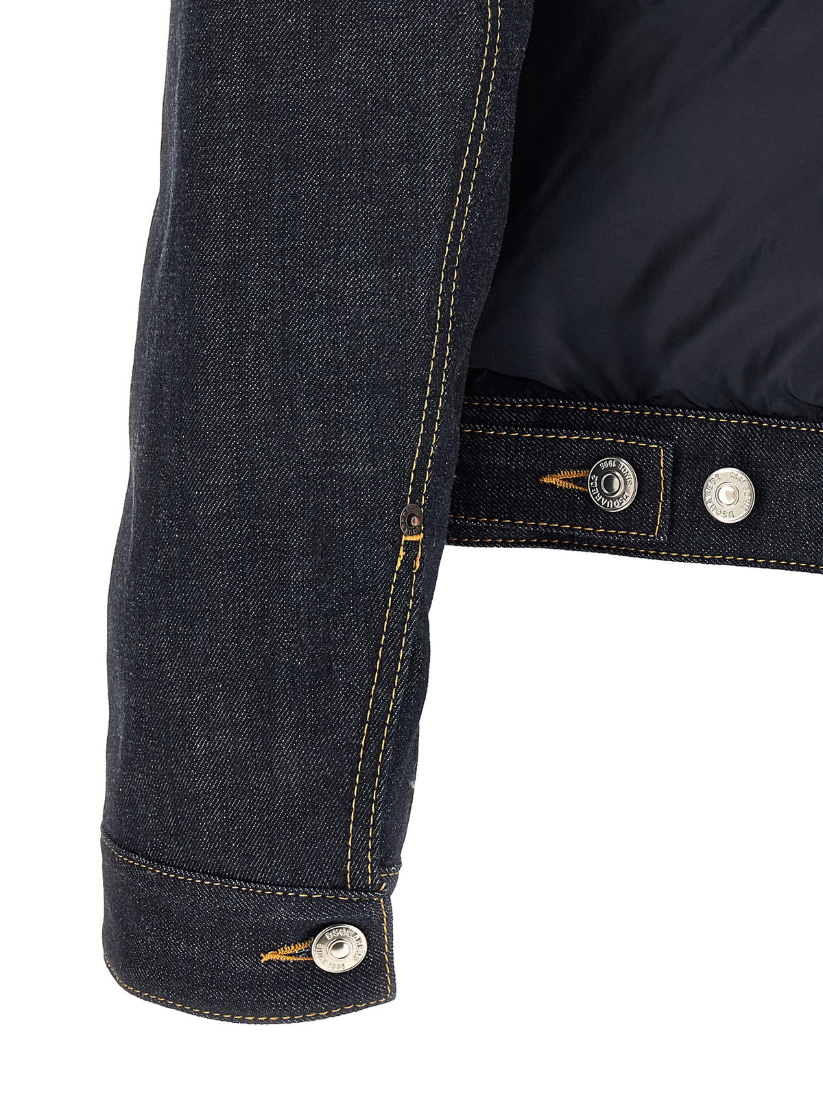 Dsquared² Blaue Jeansjacke aus Baumwolle