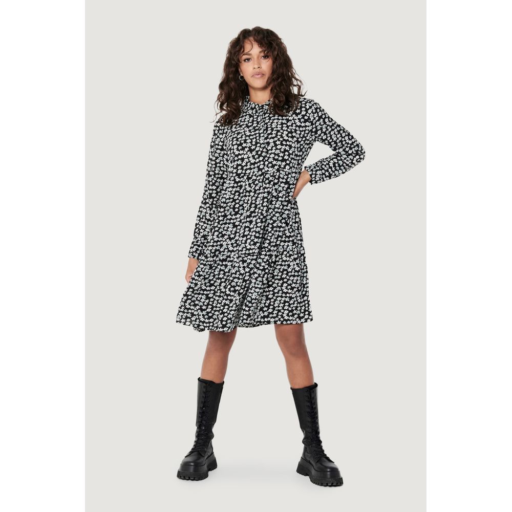 Jacqueline De Yong Weißes Midikleid aus Polyester