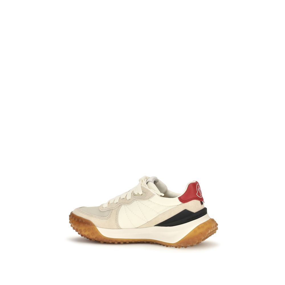 Moncler Beige Polyamid-Sneakers für sportliche Aktivitäten