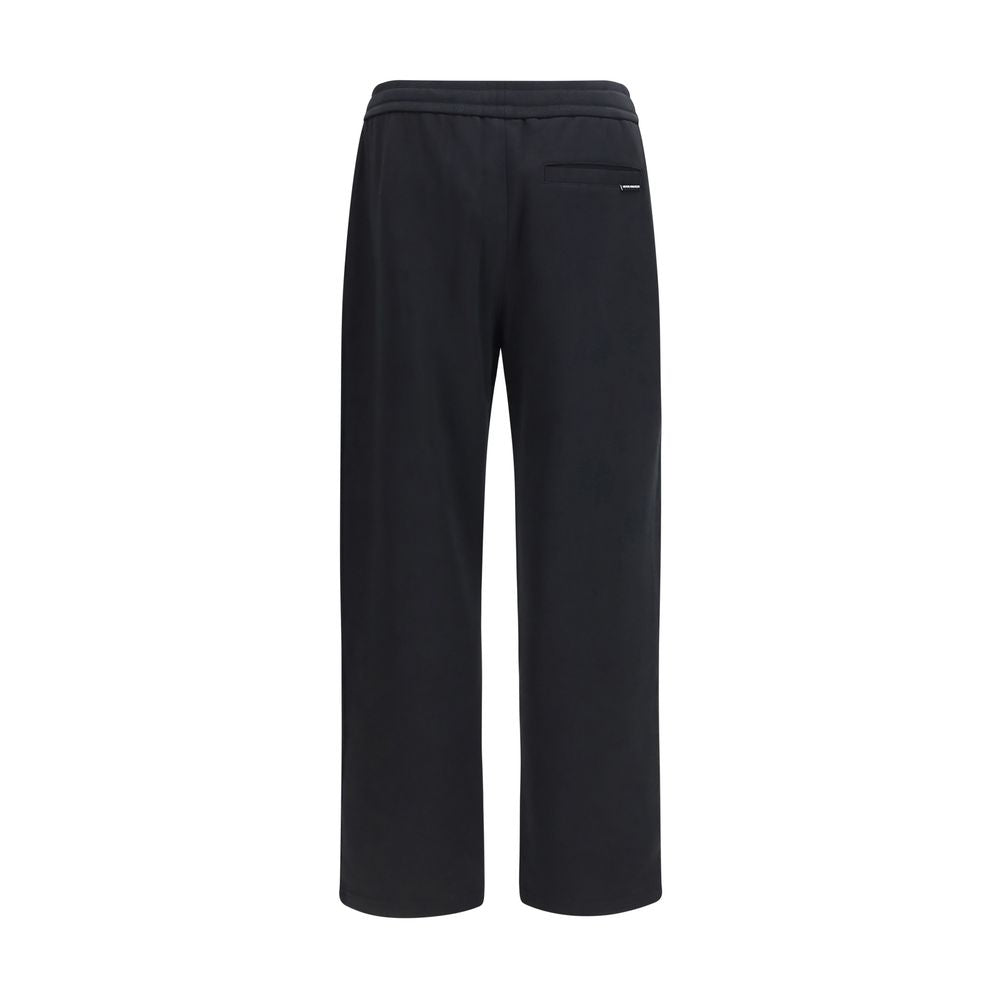 Moose Knuckles Schwarze Baumwoll-Freizeithose