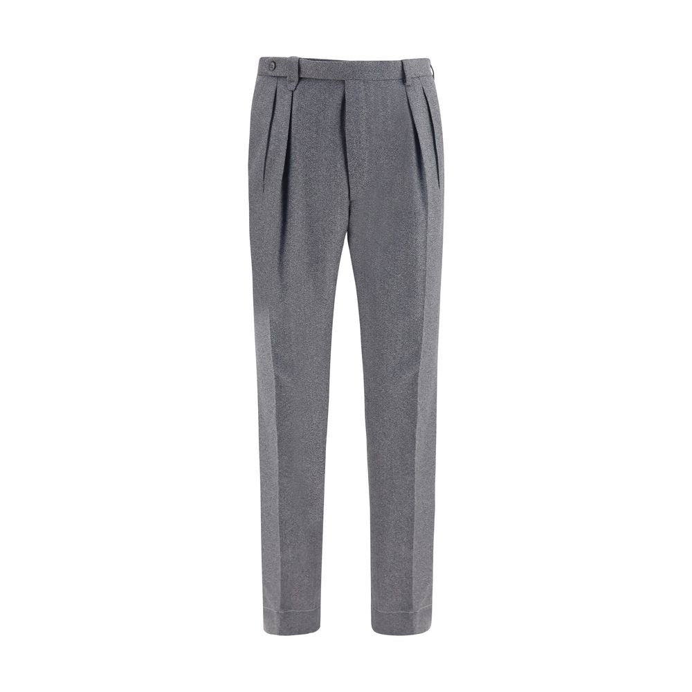 Brioni Graue Hose aus Ovis Aries Wolle