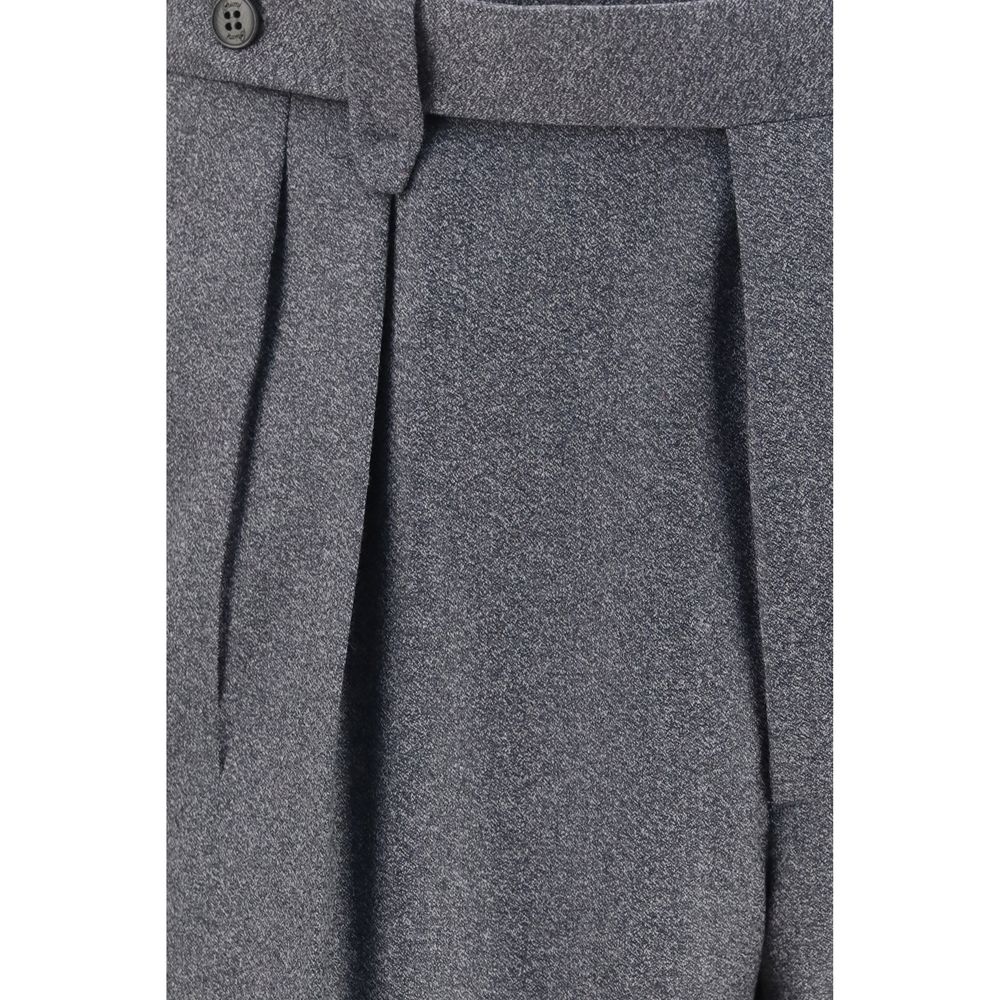 Brioni Graue Hose aus Ovis Aries Wolle
