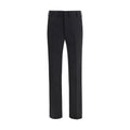 Prada Schwarze Wollhose Oves Aries