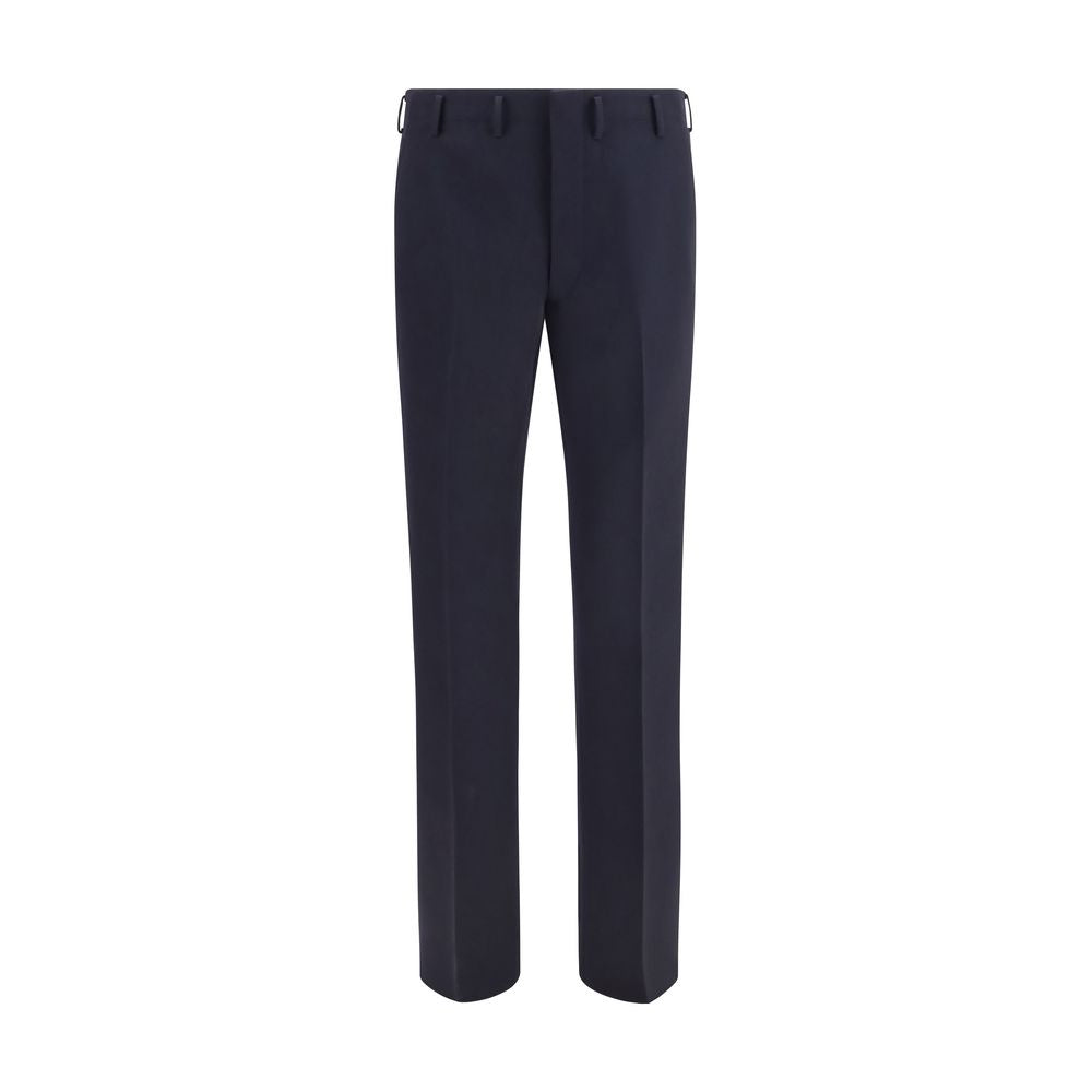 Prada Blaue Hose aus Wolle Oves Aries