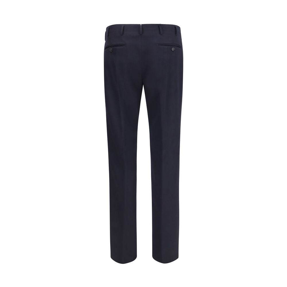 Prada Blaue Hose aus Wolle Oves Aries