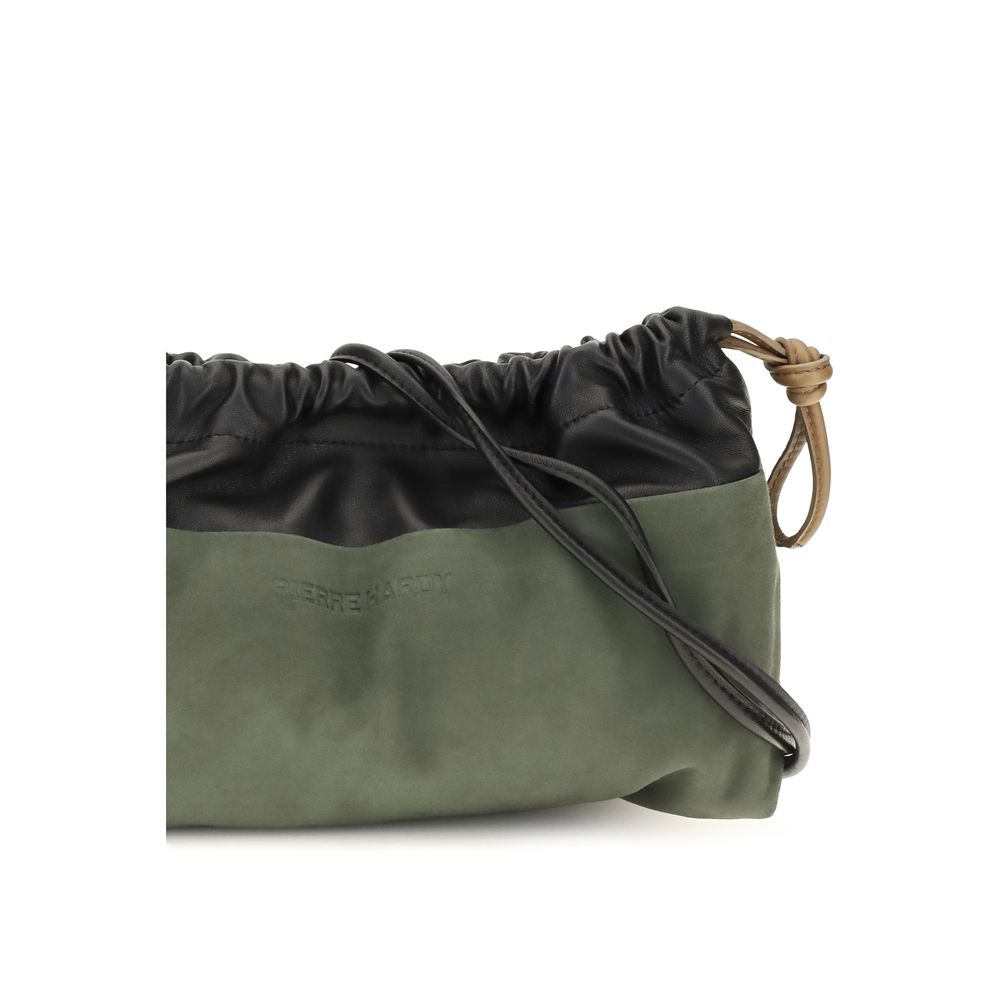 Pierre Hardy Bicolor Calf Leather Bos Taurus Schultertasche