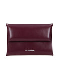 Jil Sander Rote Leder-Geldbörse