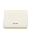 Jil Sander Beige Leder Portemonnaie