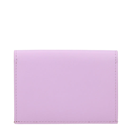 Jil Sander Pink Leather Cardholder