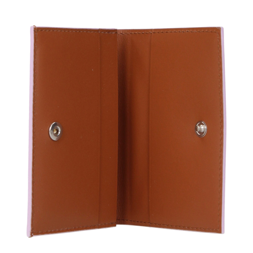 Jil Sander Pink Leather Cardholder