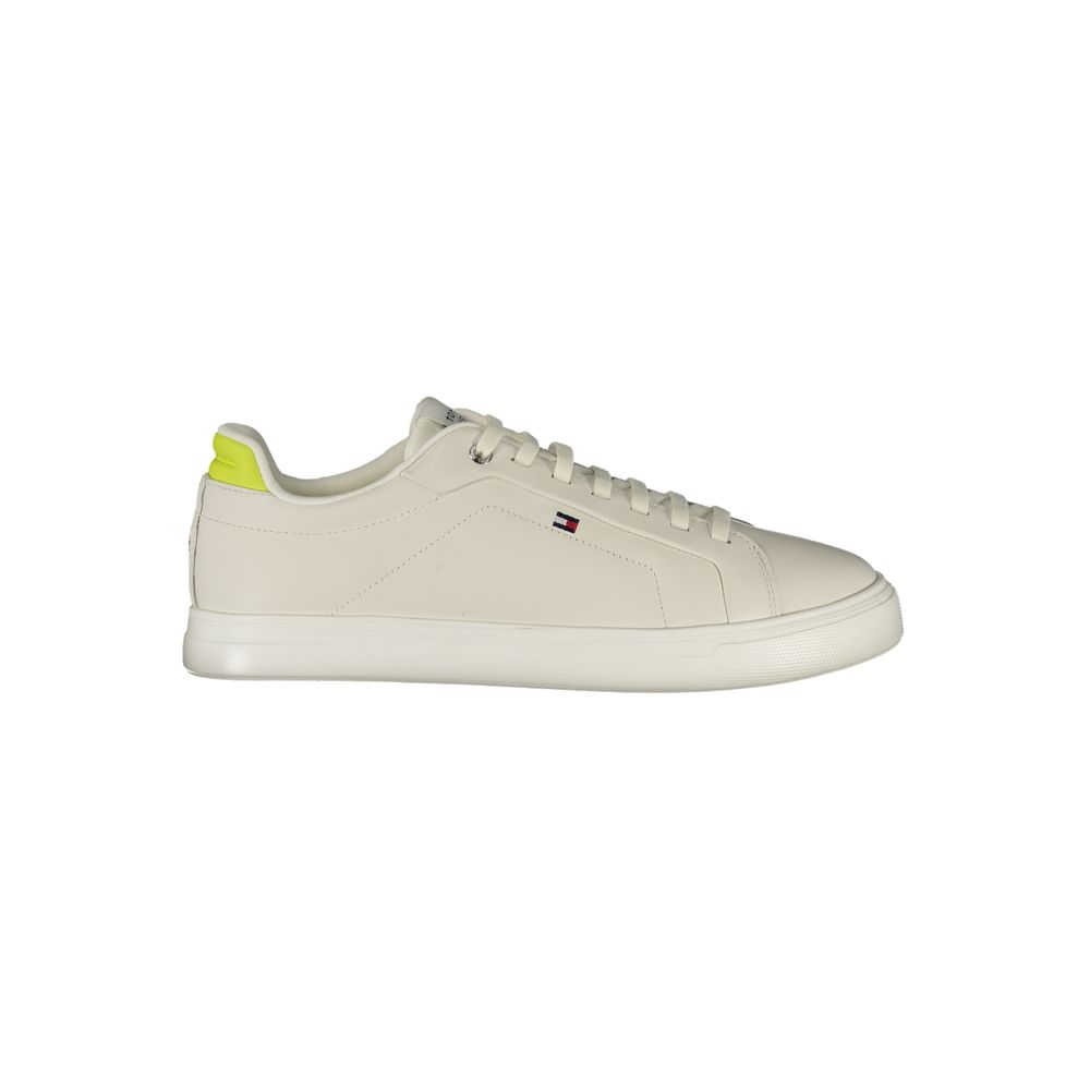 Tommy Hilfiger Bianco Poliuretano Uomo Sneaker