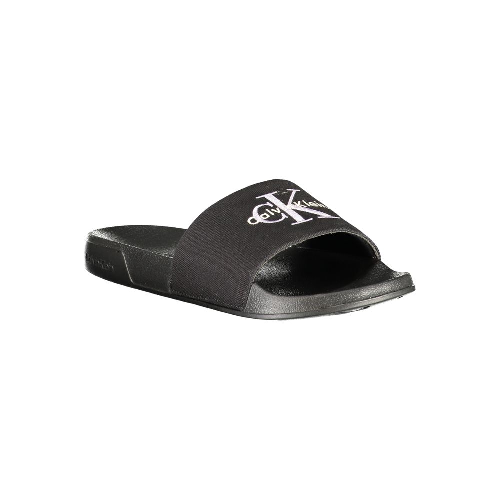 Calvin Klein Nero Polyurethan Damen Ciabatta